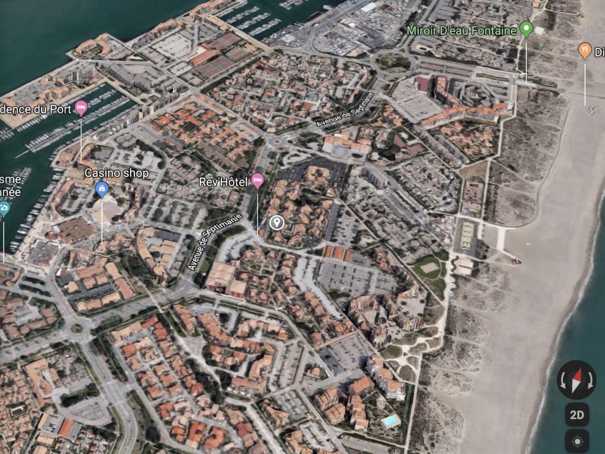 Port Leucate T2 Bis Wifi Les Sables 3 Leilighet Eksteriør bilde